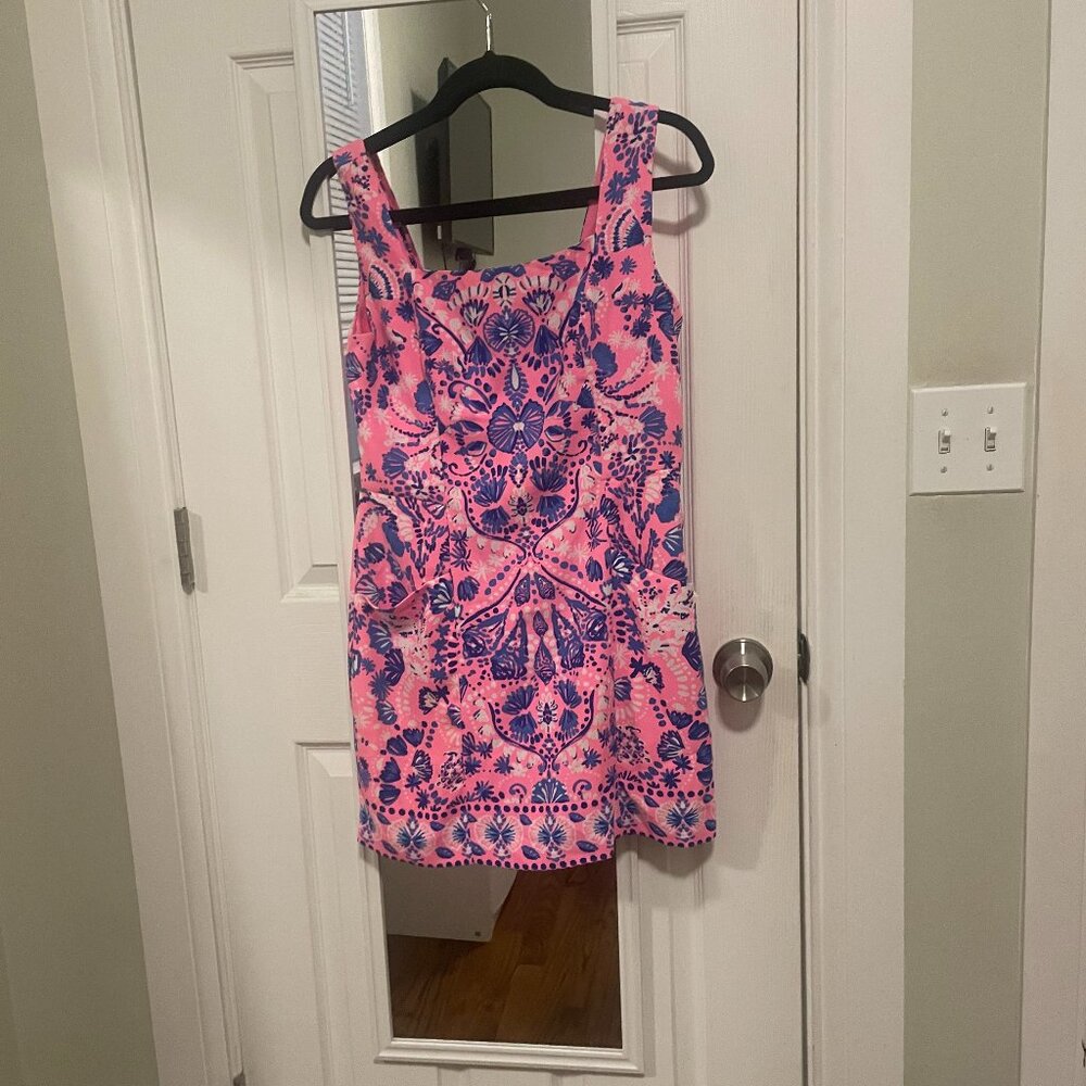 Lilly Pulitzer Hot Pink Mini Dress w/ Built-in Shorts
